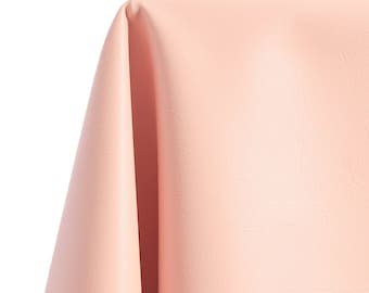 Tela de vinilo Ottertex color oro rosa, piel sintética, tapicería de cuero sintético, 54" de ancho, cortada a medida