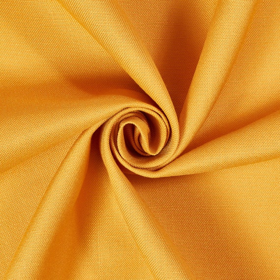 Lino Italiano 60 Fabric by the Yard Gold 