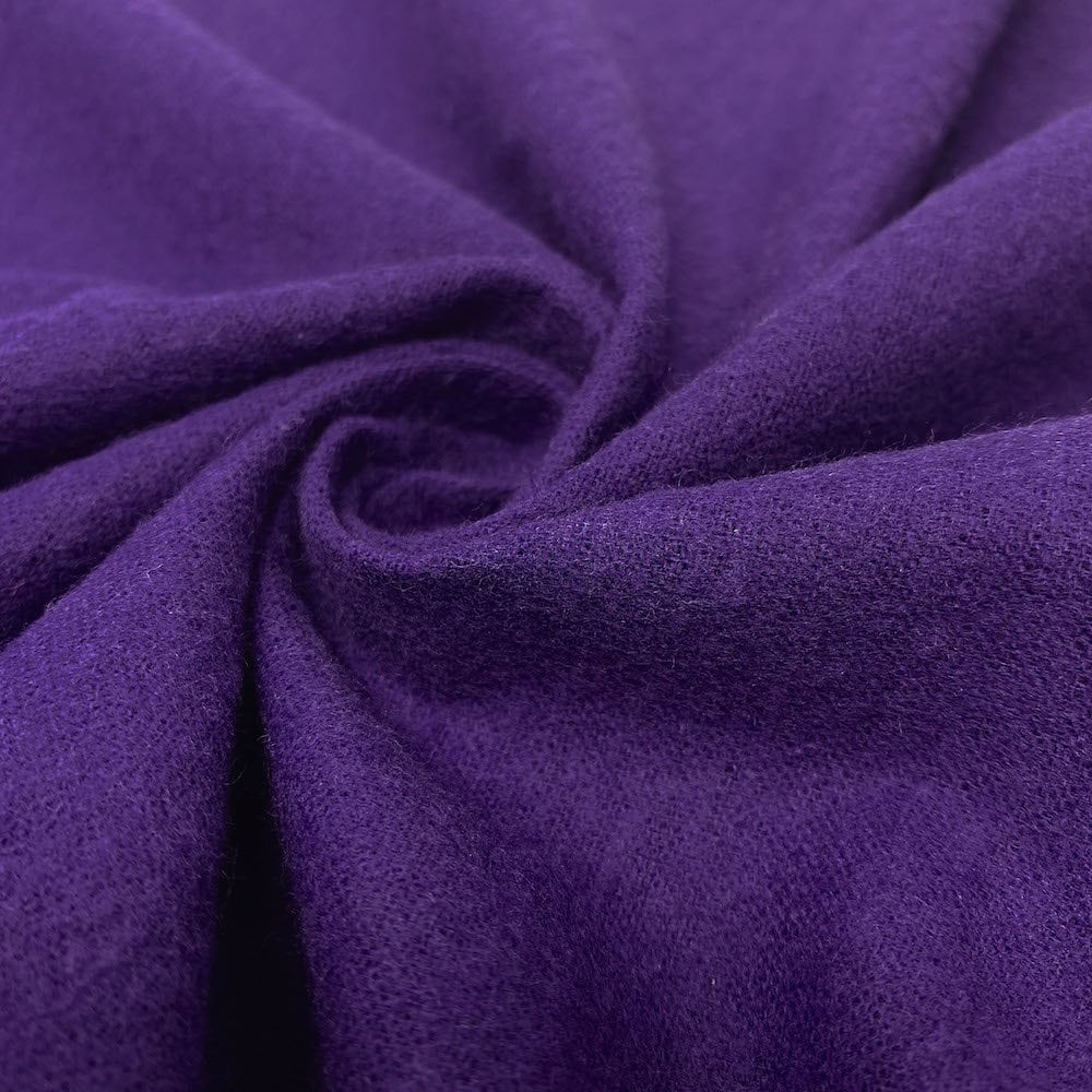 Purple Cotton Flannel Fabric 45 Wide Soft Warm Comfy by | Etsy