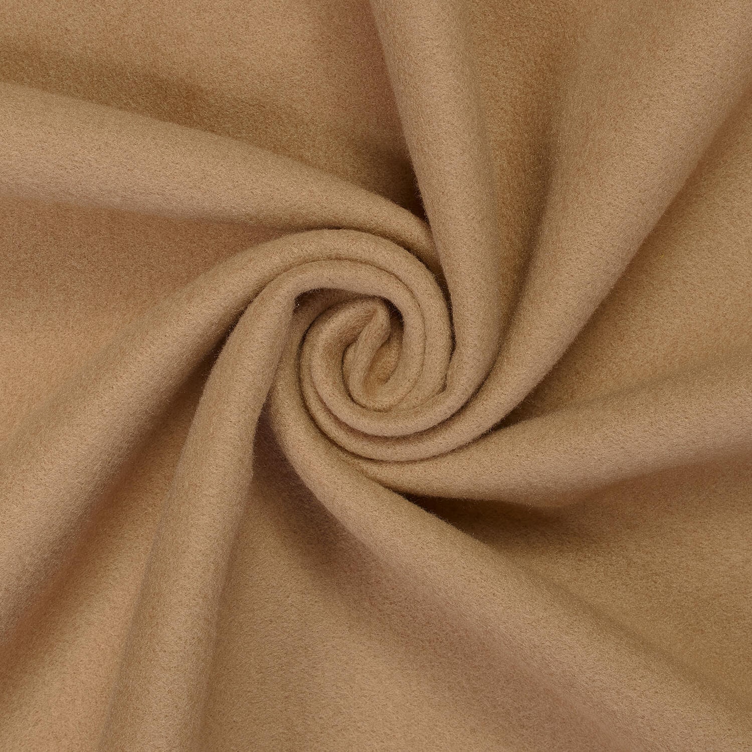 130GSM 100 Percent Polyester Brushed Suede Fabric For Clothing Brown Color  Fashion