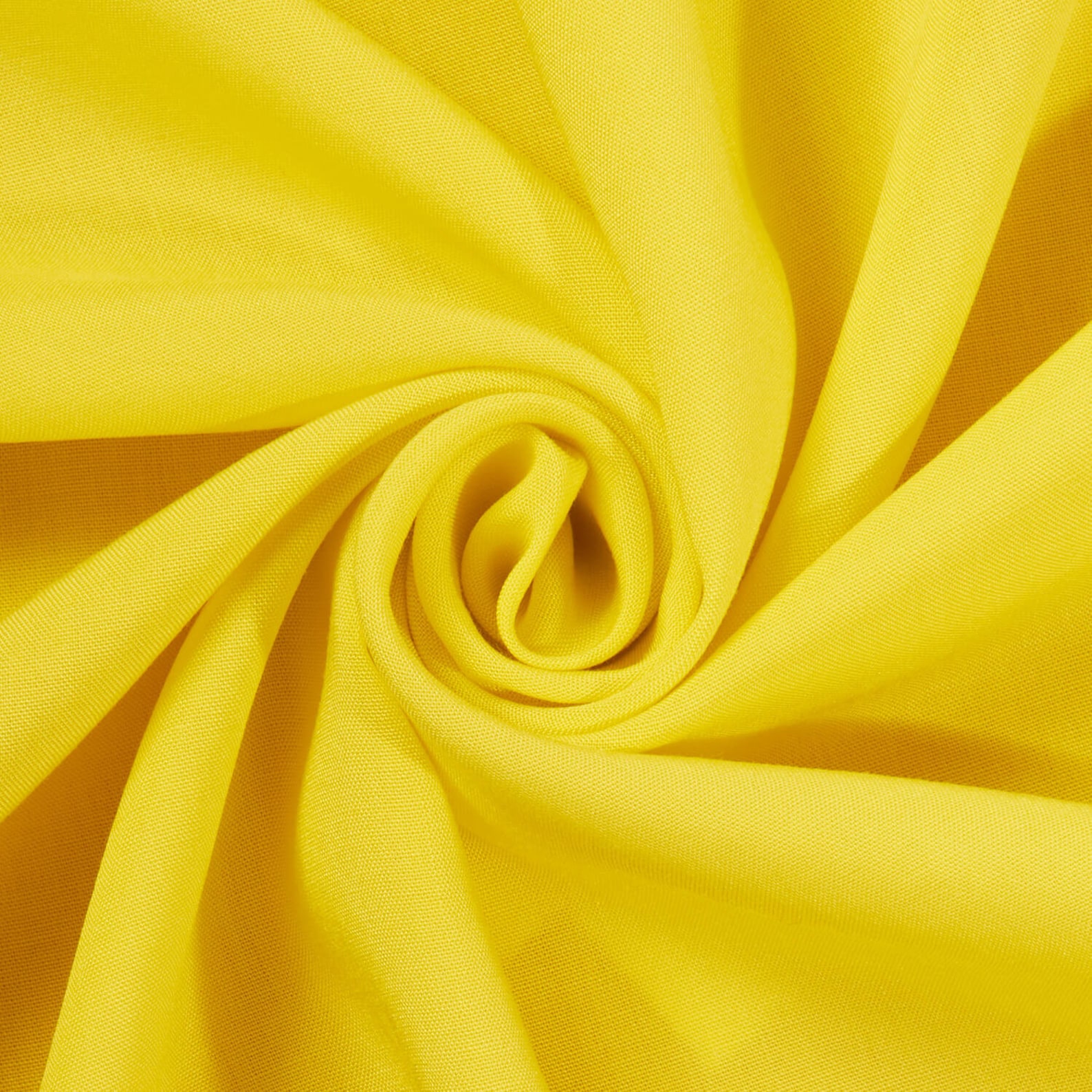 Yellow Rayon Challis Fabric 100% Rayon 53/54