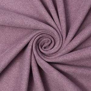 Dralon Stretch Fleece 73&quot; Double-Sided Fabric By The Yard - Lilac
