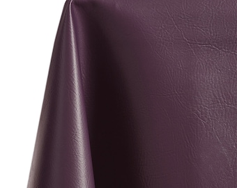 Ciruela Ottertex Vinilo Tela Imitación Cuero Pleather Tapicería 54" Corte ancho a medida