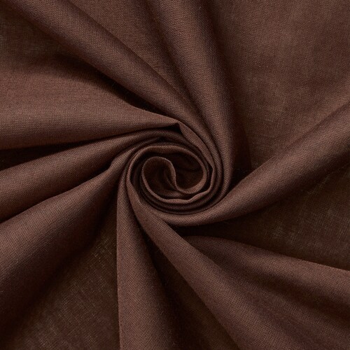 thumbnail image 2 of 100% Cotton Voile Fabric - Solid Plain Pattern, 44" Wide, Sold By The Yard By The Cozy Creations 2 of 5