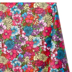 Ottertex® Nylon Ripstop 70 Denier (PU Coated) - Meadow Floral Print Fabric 61" By The Yard