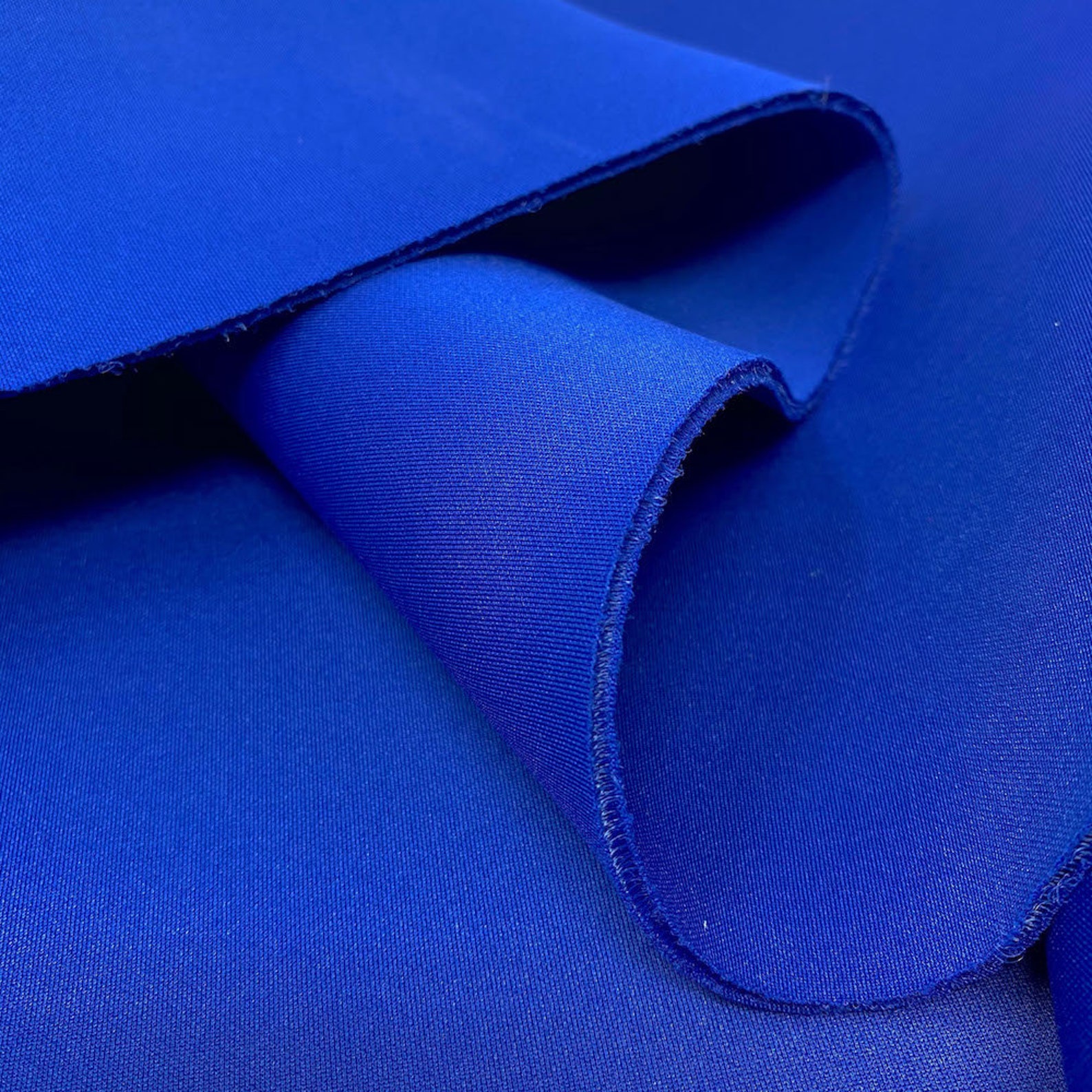 Royal Blue Scuba Knit Fabric 3mm Thick Neoprene Polyester Etsy Australia