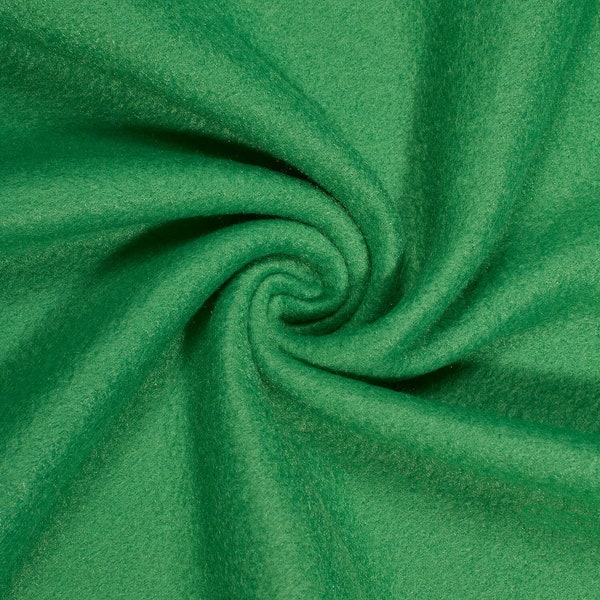 Kelly Green Solid Polar Fleece Fabric Anti-Pill 60" Wide By the Yard