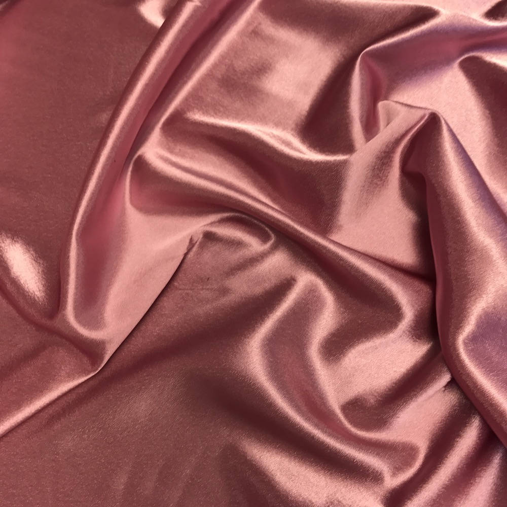 Dusty Rose Crepe Back Satin Bridal Fabric for wedding dresses Etsy