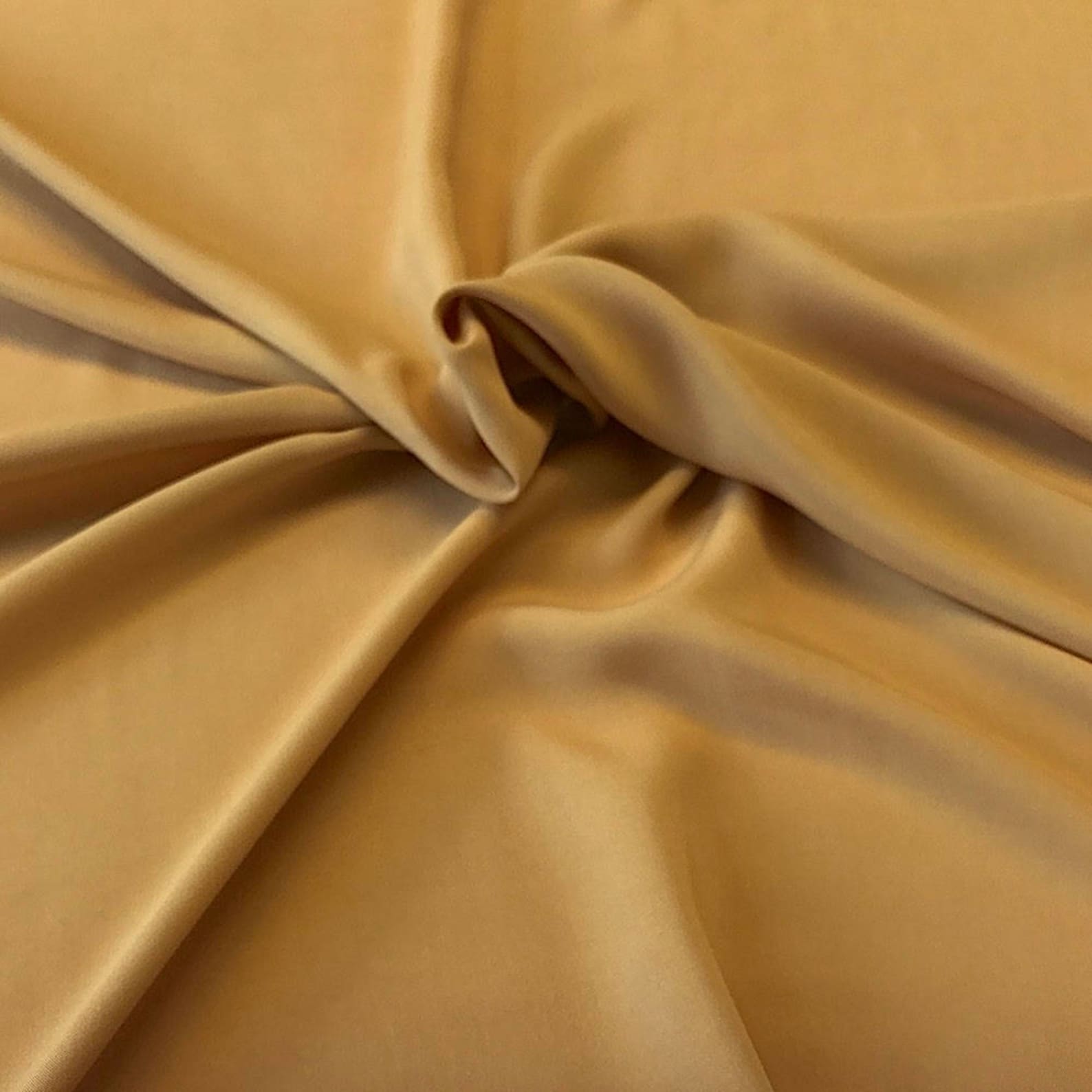 Gold Rayon Challis Fabric 100 Rayon 53/54 wide Sold by Etsy