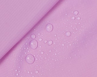 Ottertex® Nylon Ripstop (DWR Coated) 70 Denier 100% Nylon 58/60" Wide Water-Resistant Fabric BTY Lilac