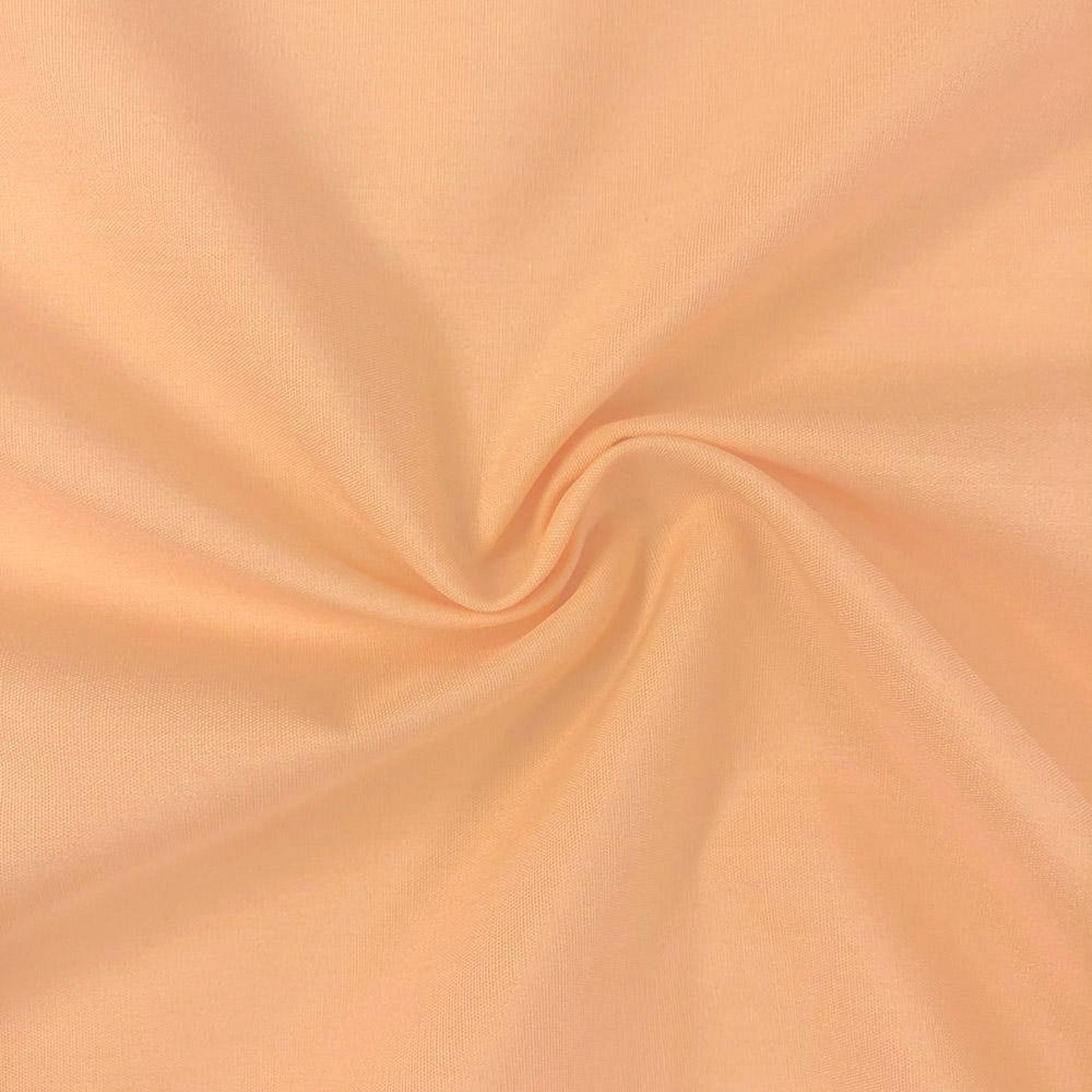 Peach 45 Percent Cotton / 55% Polyester Broadcloth Fabric | Etsy 55 Percent Cotton 45 Percent Polyester