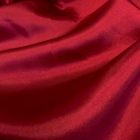 Charmeuse Burgundy Bridesmaid Dresses