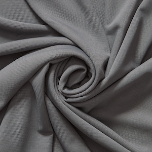 Solid Power Mesh Fabric Nylon Spandex 60&quot; wide Stretch Sold BTY Charcoal