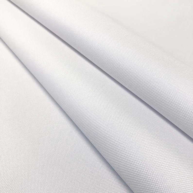 Ottertex™ White Canvas Fabric Waterproof Outdoor 60 Wide Etsy