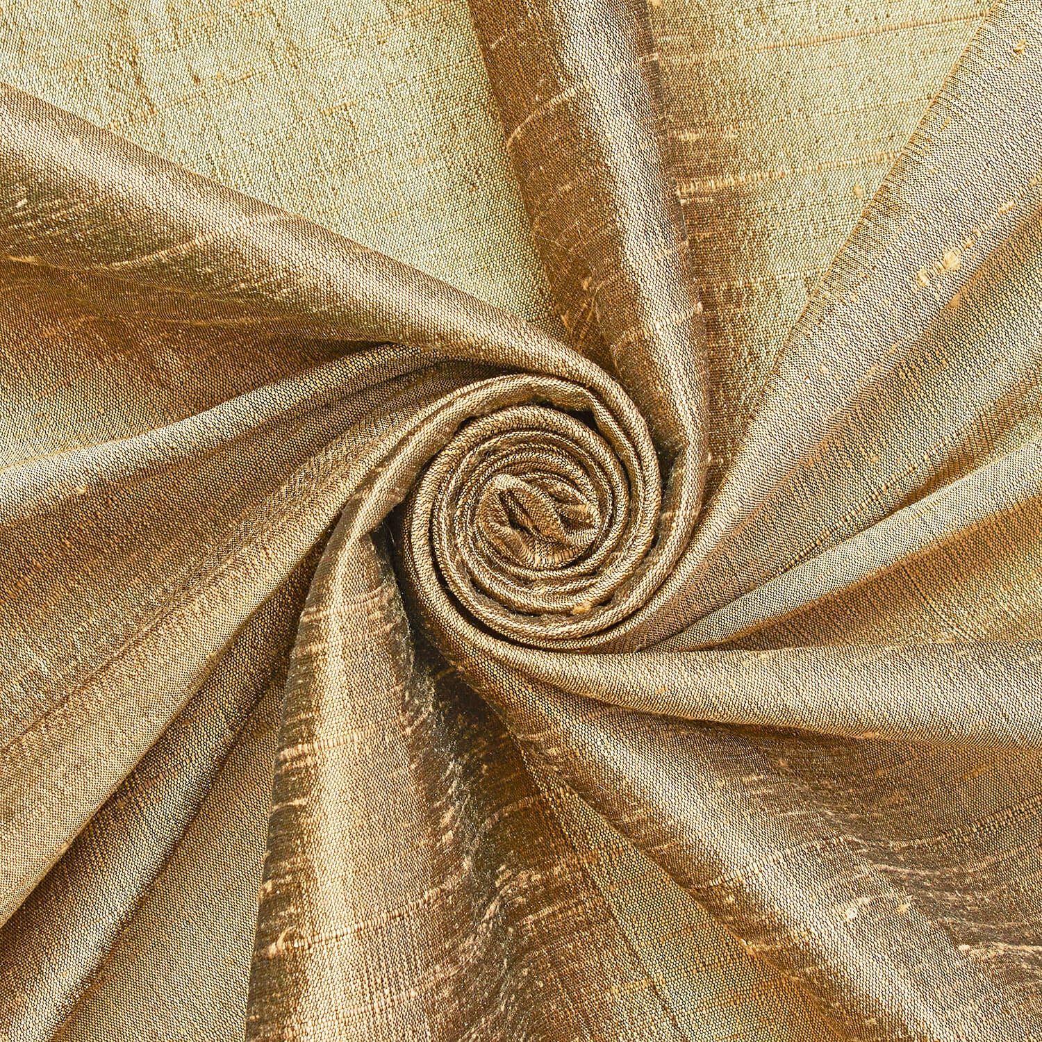 Gold Raw Silk Fabric 