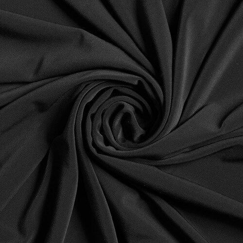 Black ITY Fabric Polyester Spandex Knit Jersey 2 Way Spandex Etsy Black ITY Fabric Polyester Spandex Knit Jersey 2 Way Spandex Etsy