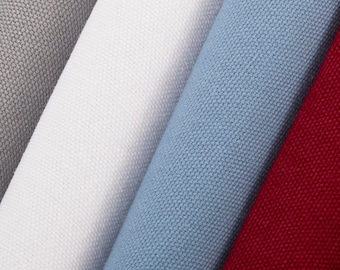 10 Oz Cotton Duck Canvas Hypoallergenic Medium Weight Fabric By The Yard For Sewing Accessories & Upholstery