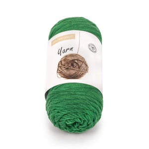 4 Spools of Light Brown Yarn-Machine-Cone Shape-Polyester Blend? - 12 oz  Spool