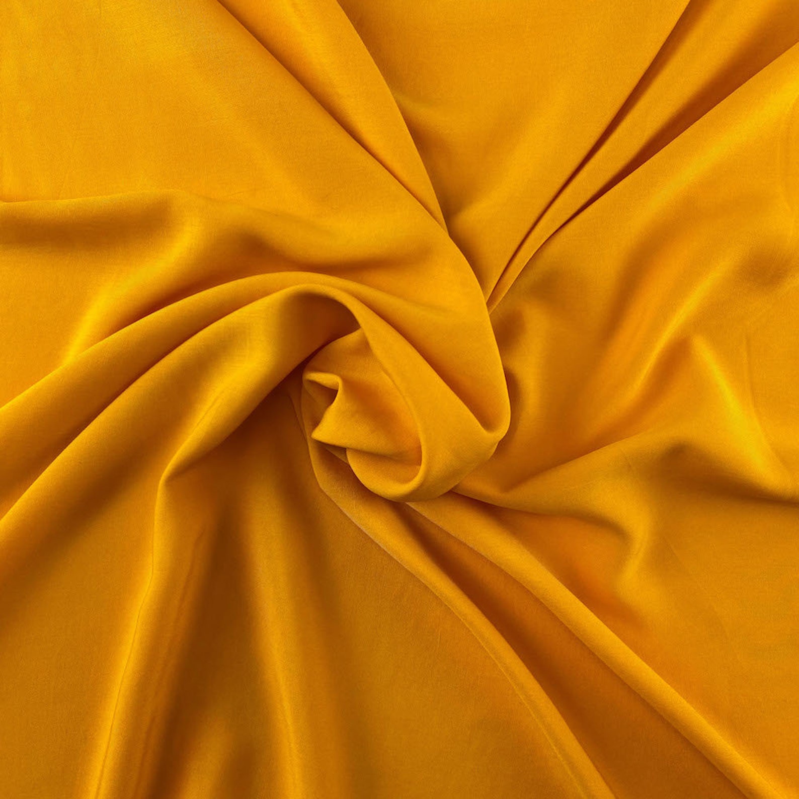 Mustard Rayon Challis Fabric 100 Rayon 53/54 Wide Sold Etsy