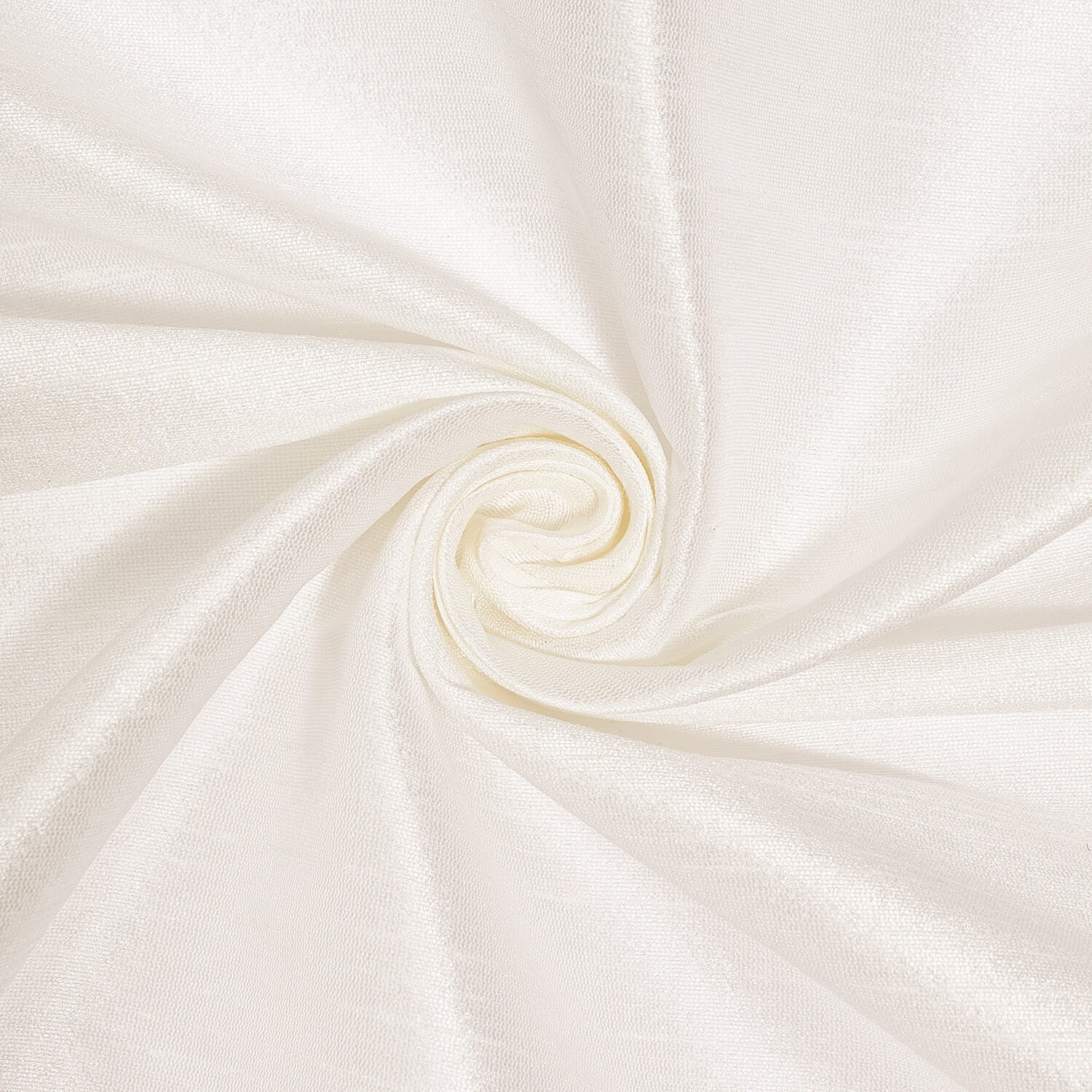 Silk Dupioni (54 inch) Fabric - Off White / Yard Many Colors Available