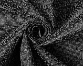 Medium Weight Non-Woven Fusible Interfacing Oeko-Tex Standard 100 Polyester 60" Fabric - Black