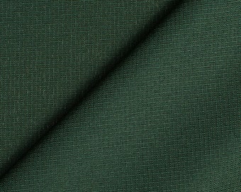 Ottertex® Poliester Ripstop (powłoka DWR) 200 Denier 100% poliester 58/60" szerokości Wodoodporna tkanina BTY Forest Green