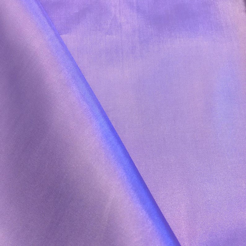 Lilac Polyester Lining Fabric Silk Habutae 60 Wide Etsy