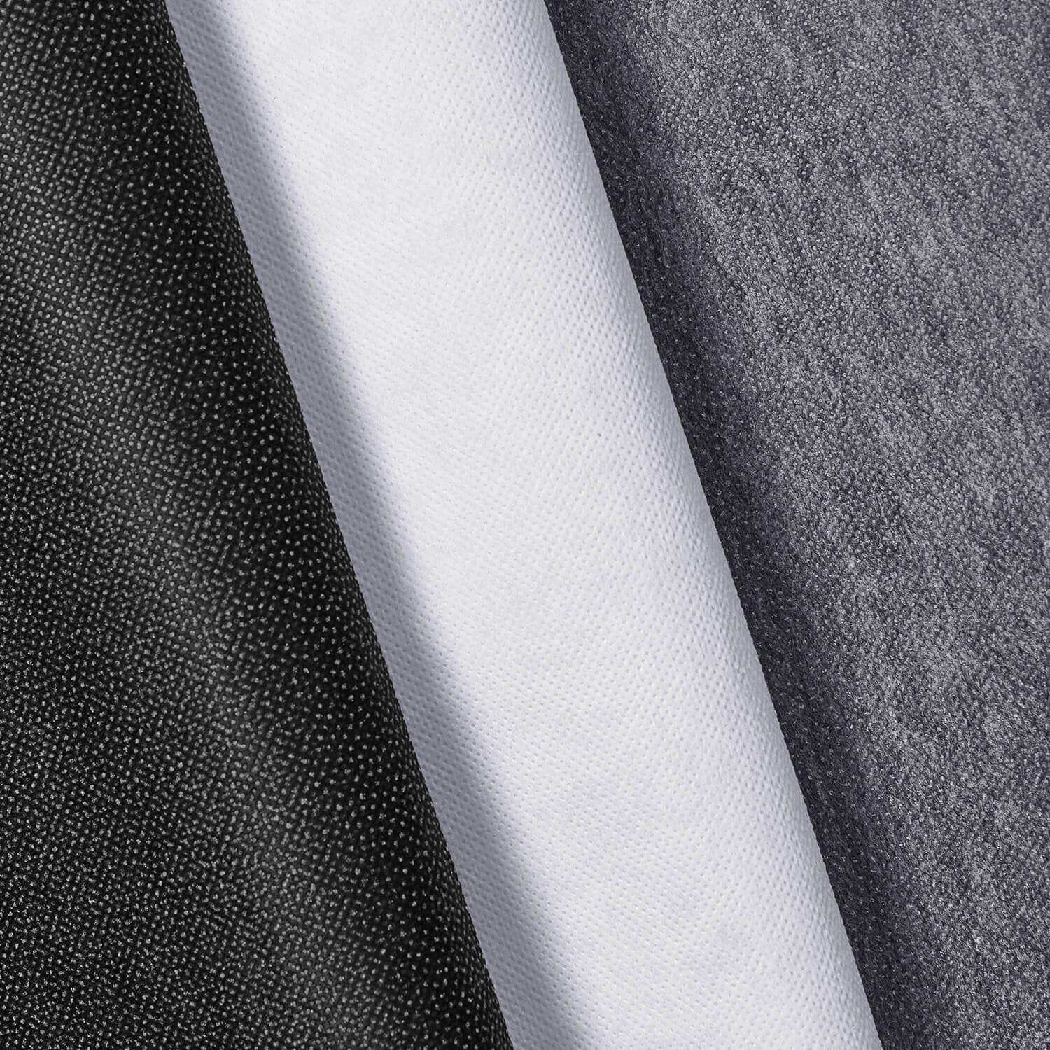 Tissu Thermocollant 100x100cm Blanc 55g/m² - Entoilage Couture - KOVSGQ - 11