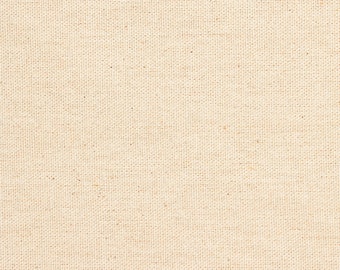 7 oz Natural Cotton Duck Canvas Fabric 60" Wide 100% Cotton