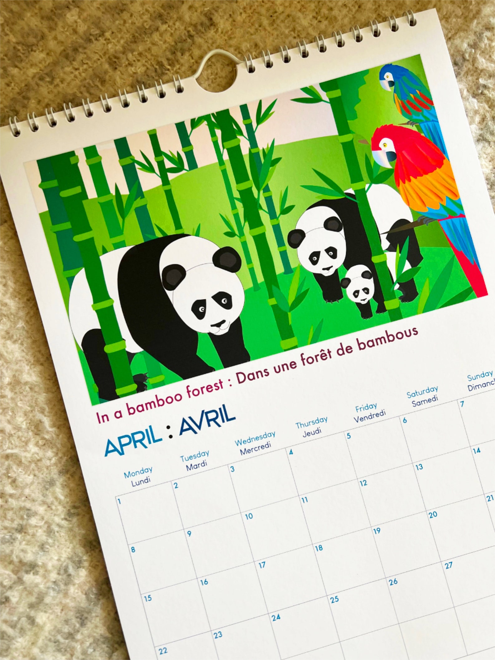 2024 Animals Calendar A4 Size Calendar 2024 Calendar Animals Of The 2024 Animals Calendar A4 Size Calendar 2024 Calendar Animals Of The