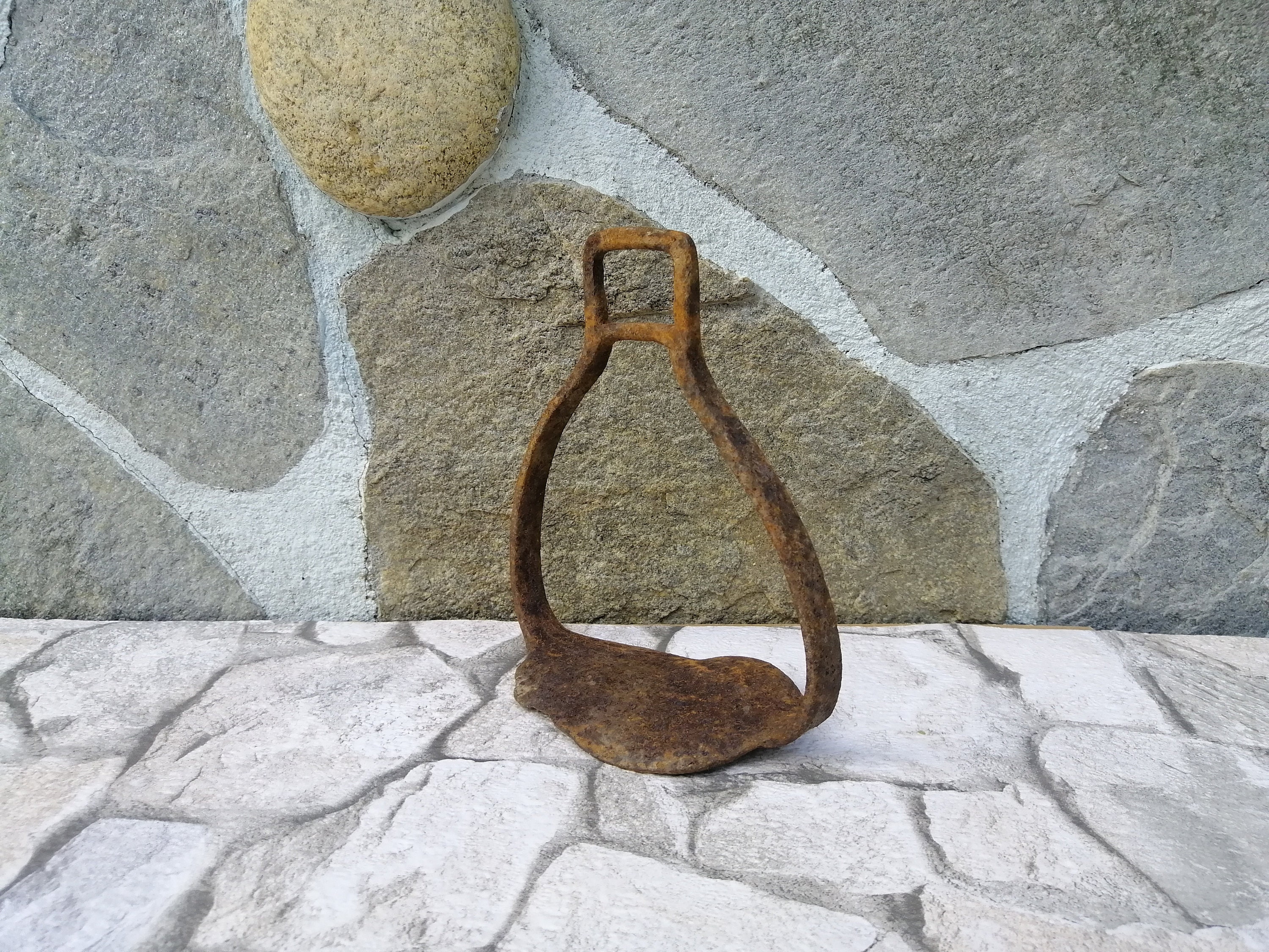Vintage Iron Stirrup Antique Metal Stirrup Horse Stirrup Etsy