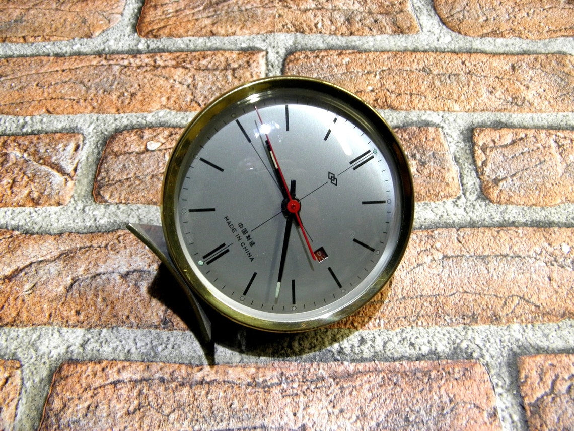 CHINA Mechanical Clock Vintage Working Alarm CLOCK Chinese Etsy