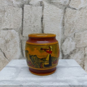 Vintage Pencil Holder Wooden Desk Pencil Organizer Decorative Cup Gift Office decor