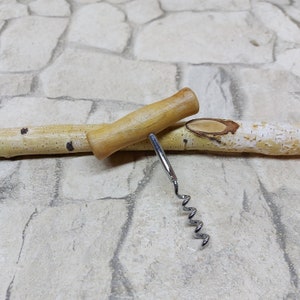 Wein Korkenzieher – Flaschenöffner – Vintage Korkenzieher – Korkenzieher mit Holzgriff – Bar Zubehör – Korkenzieher Geschenke – Vintage Barware