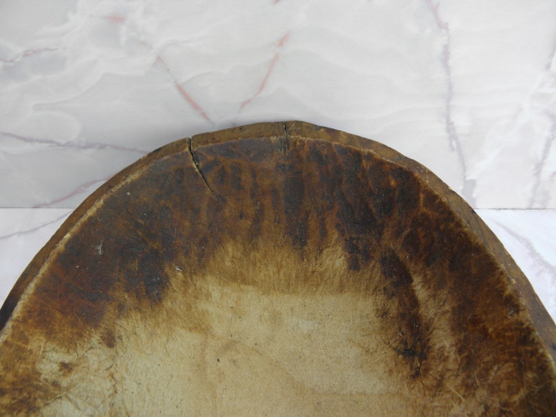 Vintage Primitive Gift Idea Rustic Wooden Bowl Vintage Wooden Bowl and Spoon Old wooden Spoon Antique Kitchen Decor Hand carved mortar