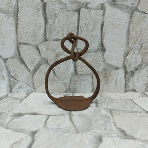 Vintage Iron Stirrup, Antique Metal Stirrup, Horse Stirrup, Equestrian Decor, Farm Decor Rustic Stirrup Horse Riding Iron Rusty Iron Stirrup
