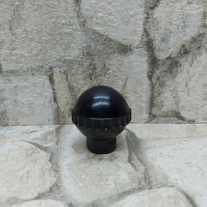 Vintage Shift Knob, Old Retro Car Auto Shift Knob, Vintage Shift Knob Black - Threaded Bakelite, Car Accessories, Free Postage