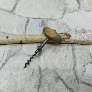 Wein Korkenzieher – Flaschenöffner – Vintage Korkenzieher – Korkenzieher mit Holzgriff – Bar Zubehör – Korkenzieher Geschenke – Vintage Barware