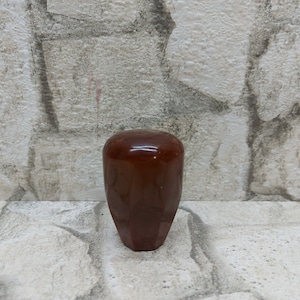 Vintage Brown Catalin Gear Shift Knob: Retro Car Accessory