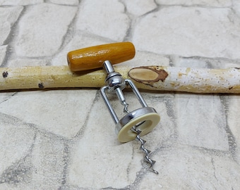 【GW25%off】SIEGER 600 革製 ヴィンテージコルク抜き SIEGER 600 Leather Corkscrew - Boxed Retro Brown & Black Leather