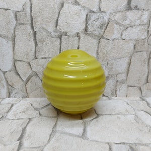 Lámpara de bola de cristal Art Déco vintage: lámpara colgante europea