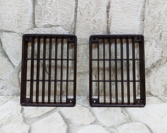 Vintage Bakelit Radio Gitter - Paar alte Radioteile