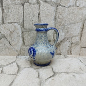 Pichet vintage en poterie d'Allemagne de l'Ouest 426/15, prêt à expédier, livraison gratuite avec suivi Poterie européenne peinte à la main