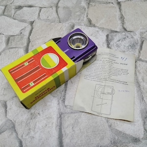 Vintage Military Army Torch 3 Colors  Flashlight Personal Military Bulgarian Made Christmas Gift Gift for Him Military torch in original box