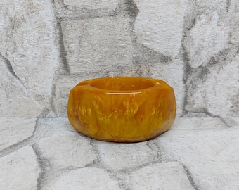 Vintage Catalin Aschenbecher: 1970er Jahre Lava Design