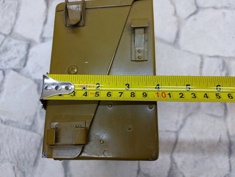 Vintage Olive Drab Military Metal Box, Army Surplus Container - Etsy