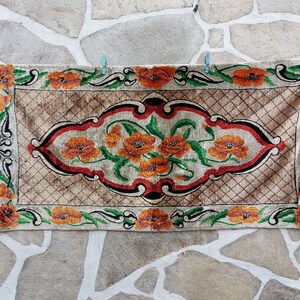 Tapiz vintage de 45,3 x 23,6 '', Tapiz de felpa, Tapiz de pared, Tapiz de pared de terciopelo, Alfombra para colgar en la pared, Decoración para cabina, Envío gratuito EN VENTA