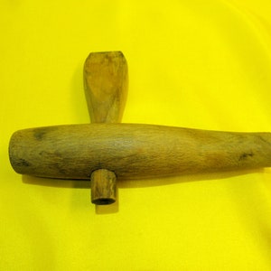 Vintage barrel faucet, primitive wine faucet, wooden barrel stopper  Approx. 6.7 in long