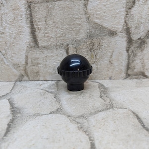 Pommeau de levier de vitesse vintage, vieux pommeau de levier de vitesse automatique de voiture rétro, pommeau de levier de vitesse vintage noir - bakélite filetée, accessoires de voiture, frais de port gratuits