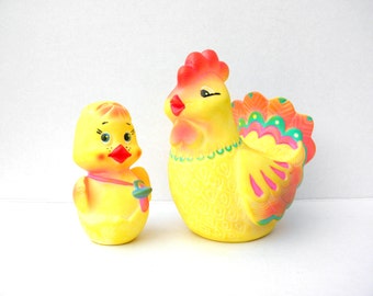 Vintage Gummiente Spielzeug-Set, Spielzeug-Set für Kinder